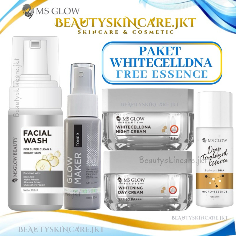 Ms Glow Paket WhiteCellDNA || Paket White Cell DNA MS GLOW