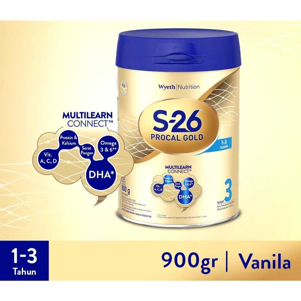 SALE  S26 Procal Gold  Vanila S-26 Procal Gold Tahap 3  S26 Promil Gold Tahap 2 Vanila S26 Promil Go