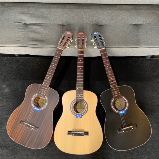 Gitar Kapok Akai Bulat/Cutaway Custom Tanam Besi