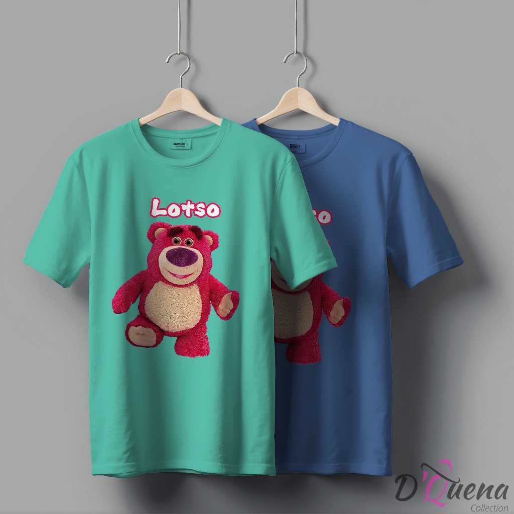 Kaos Oversize Unisex Lotso Terbaru || Kaos Oversize Dewasa Sablon DTF Premium