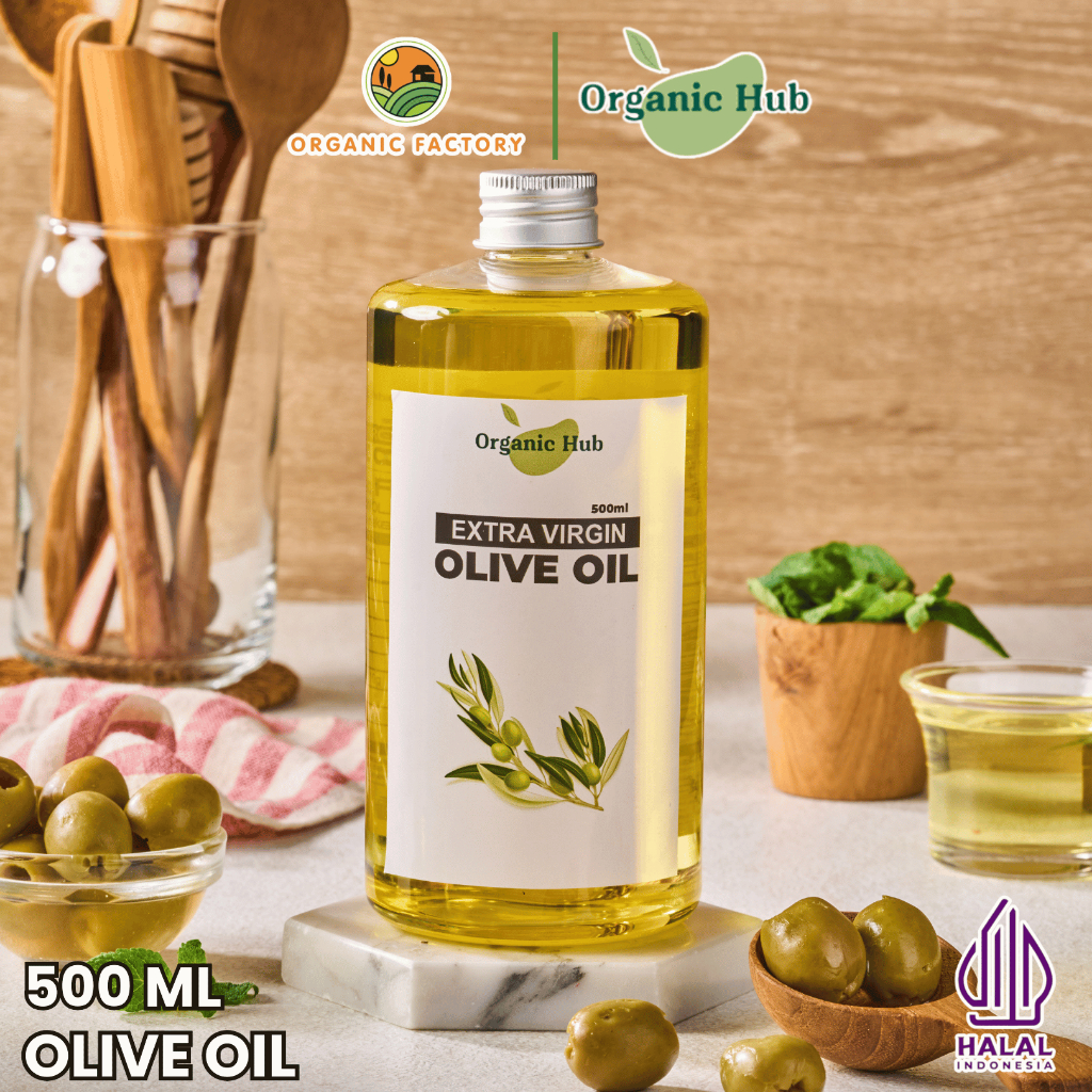 

Organic Hub Minyak Zaitun Murni Organik Premium Original Pure 100% Ekstra Virgin Oil 500 ml