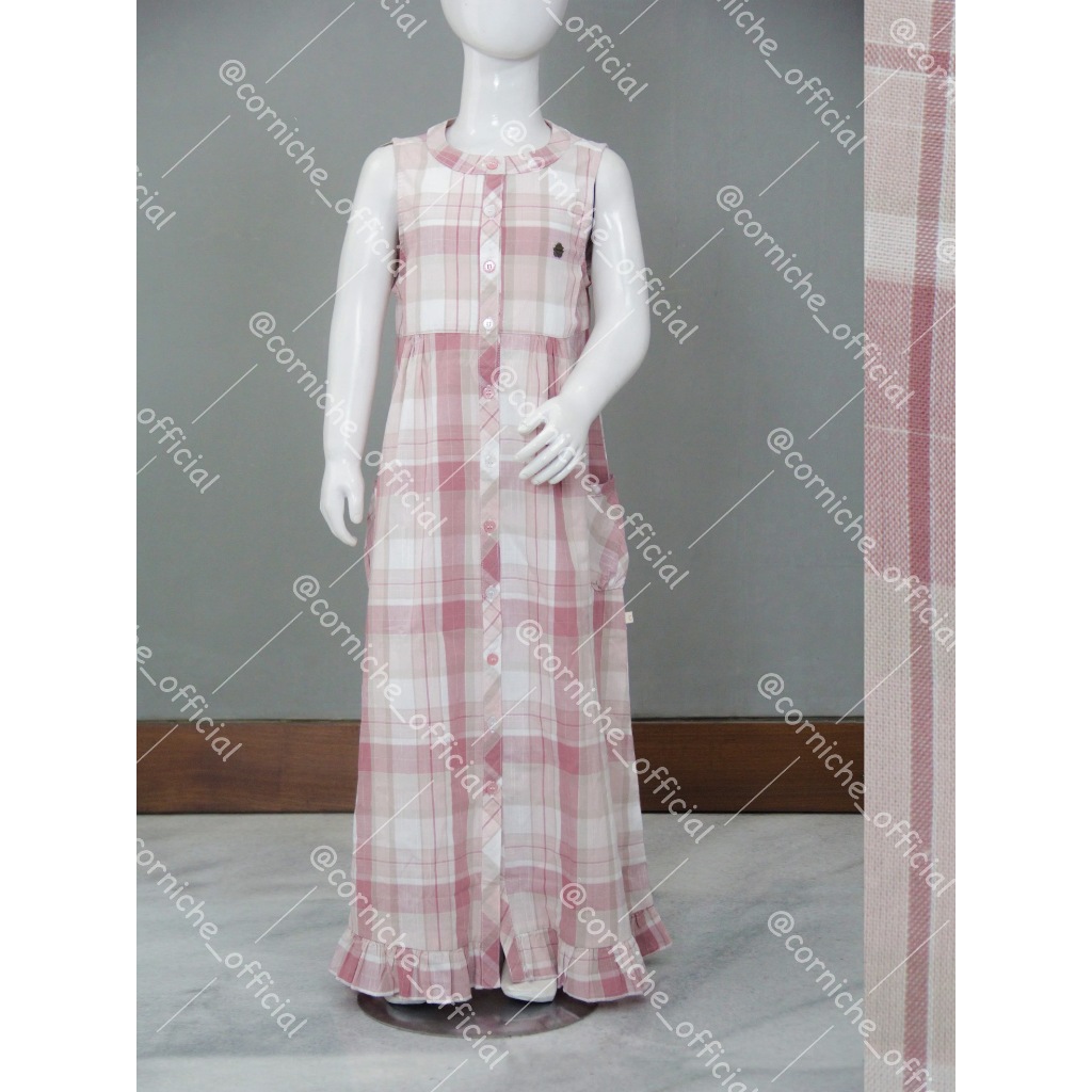 Corniche Kids Malika Overall Kids Pink - TB K50328