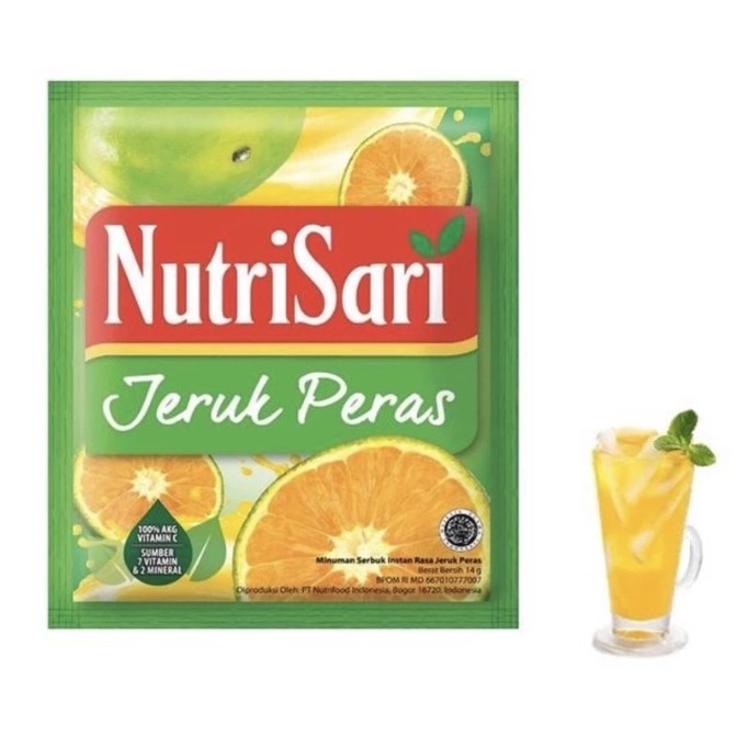 

Nutrisari jeruk peras/ renceng