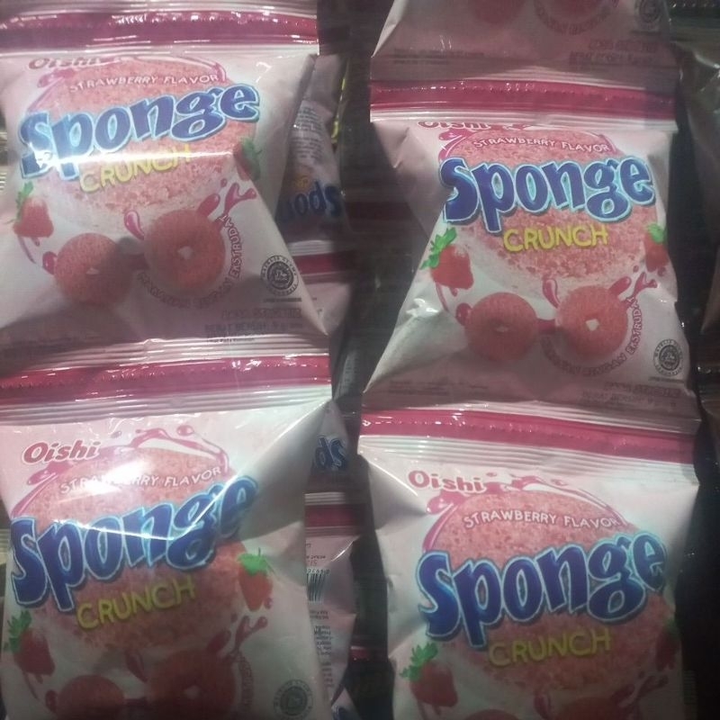 

sponge strowberry