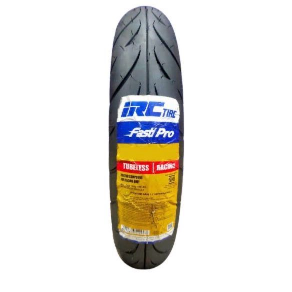 BAN LUAR RACING SOFT COMPOUND TUBELESS IRC FASTI PRO & IRC FASTI 2 UKURAN 90/80 RING 14, & 100/80 RI