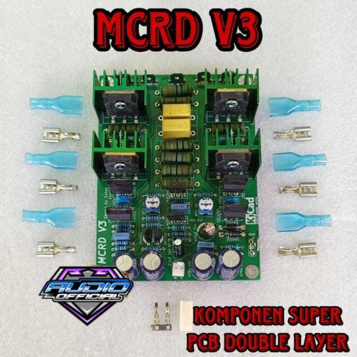 Kit Driver Power Amplifier MCRD V3 Fiber FR4 Low Sub Original