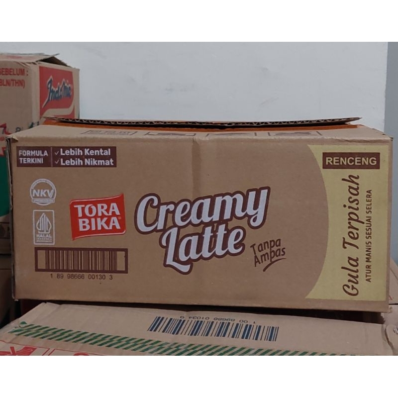 

Torabika Creamy Latte 22g DUS isi 12 renceng