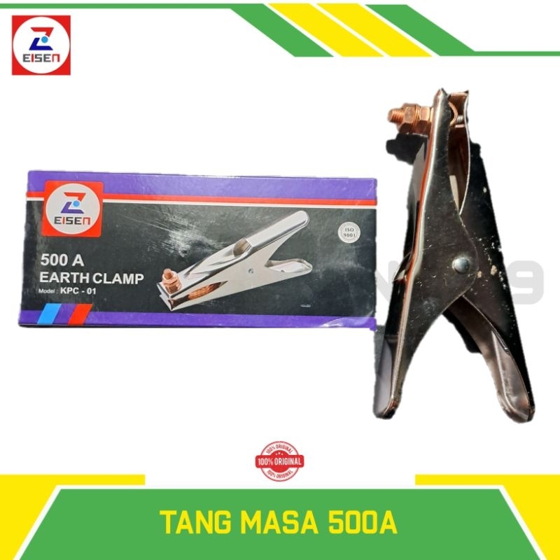 500A Tang Massa Eisen Earth Clamp Stang Las Klem Masa