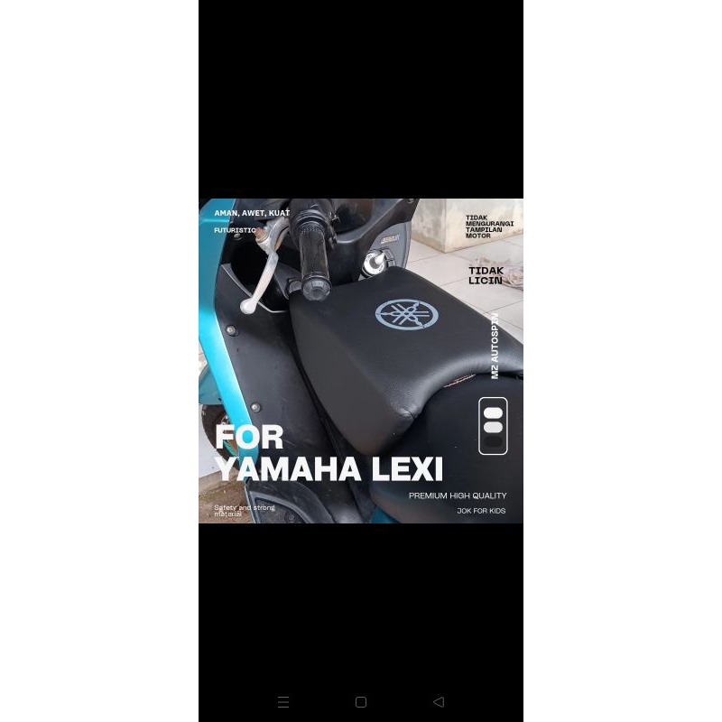 KURSI BONCENGAN ANAK YAMAHA LEXI
