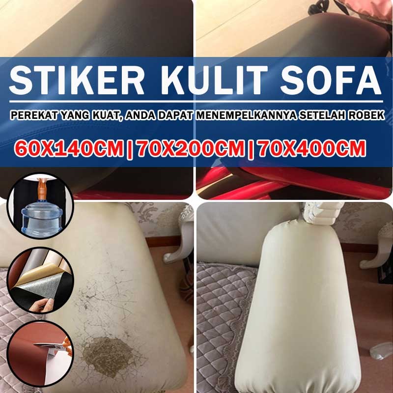 【strugglerhome】kulit sofa dan perekat kulit sofa sticker kulit kulit sofa tempel sofa cover