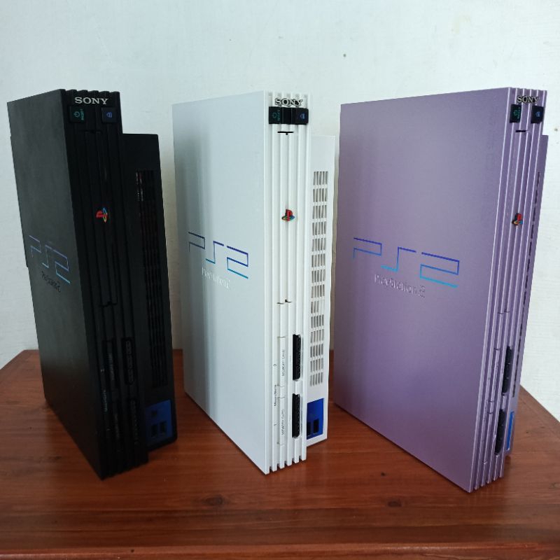 PS2 FAT LIMITED EDITION SAKURA PUTIH DAN TRANSPARAN