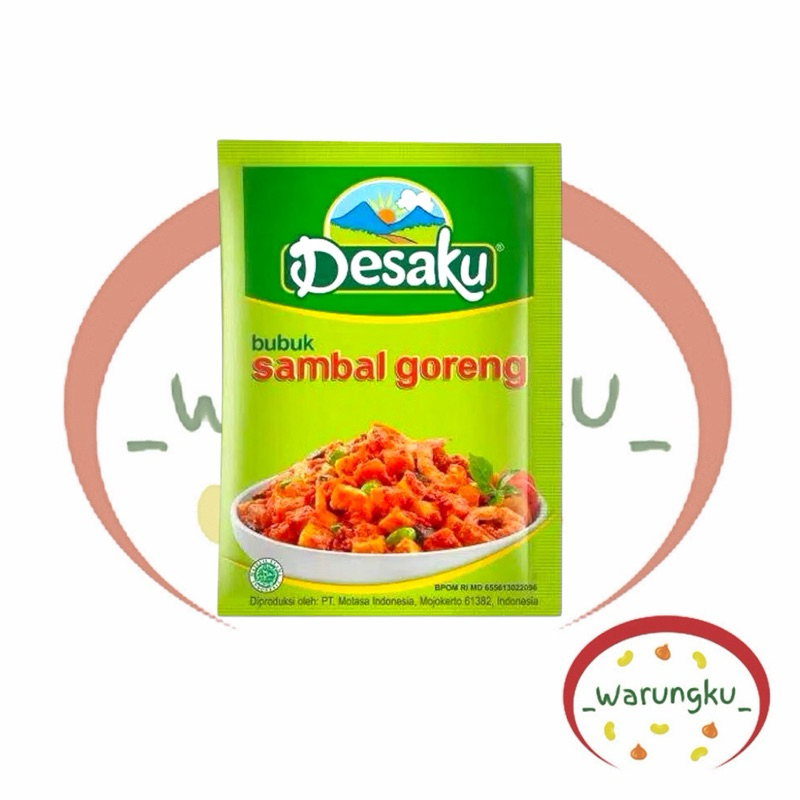 

DESAKU Bubuk Sambal Goreng 1pcs Bumbu Masakan Instan