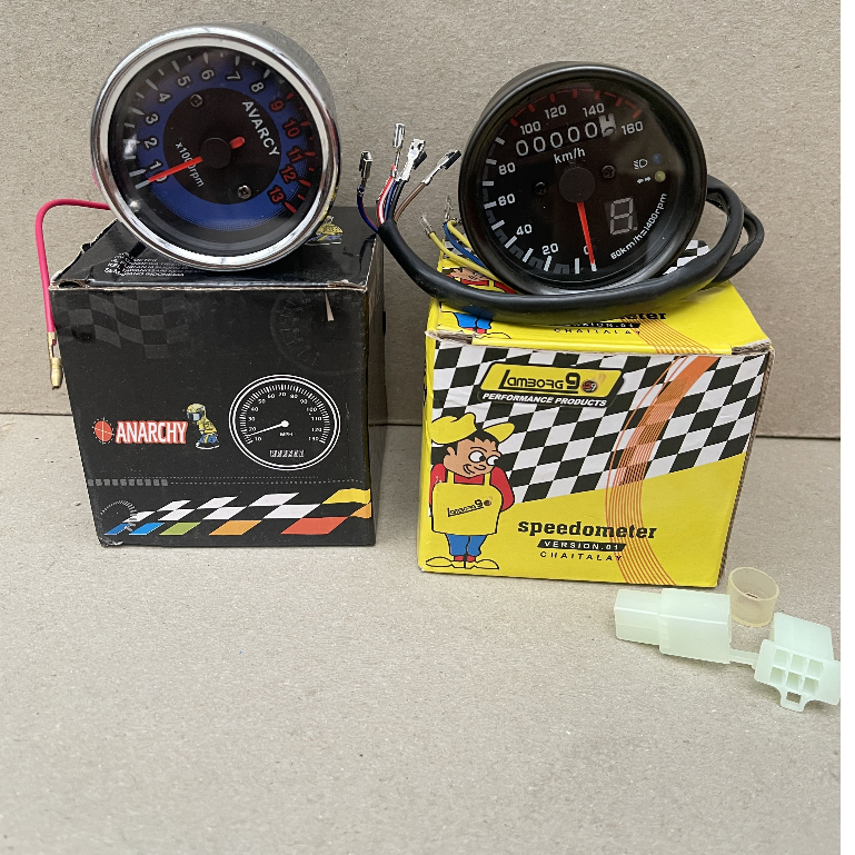 Takometer Spidometer Speedometer Tachometer Universal Speedometer Bulat