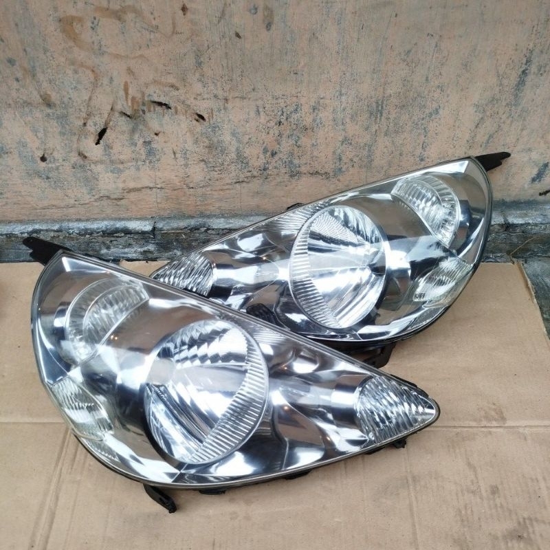 headlamp lampu depan honda jazz idsi 2004 2005 2006 2007 original