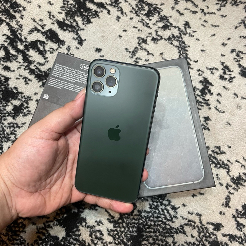 iPhone 11 Pro 64gb Midnight Green inter all operator