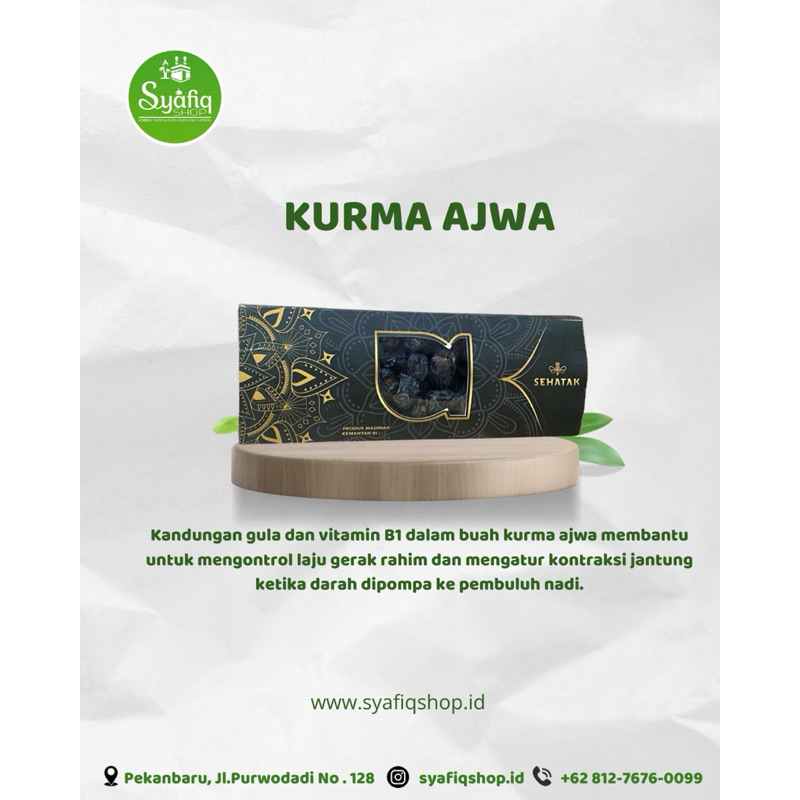

KURMA AJWA 500 gr