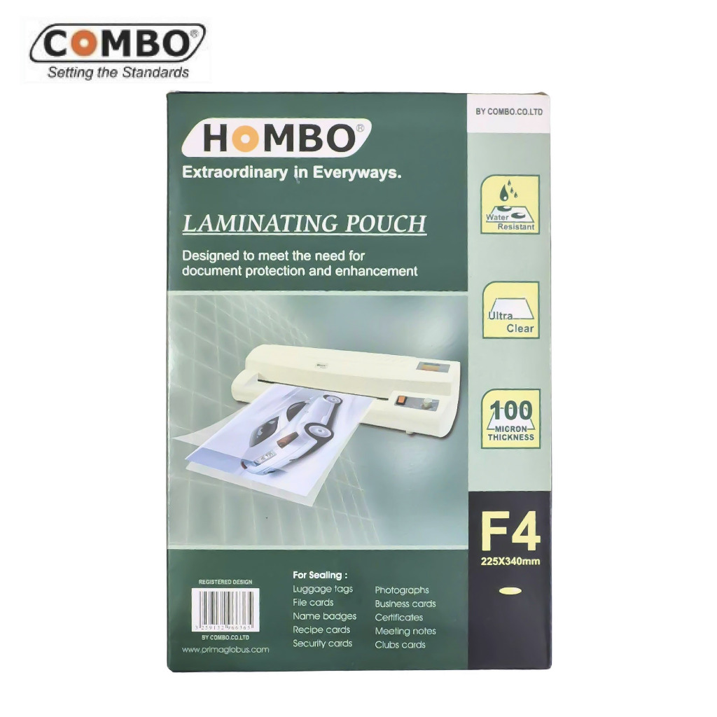 

Plastik Laminating Hombo F4 FC 100mic