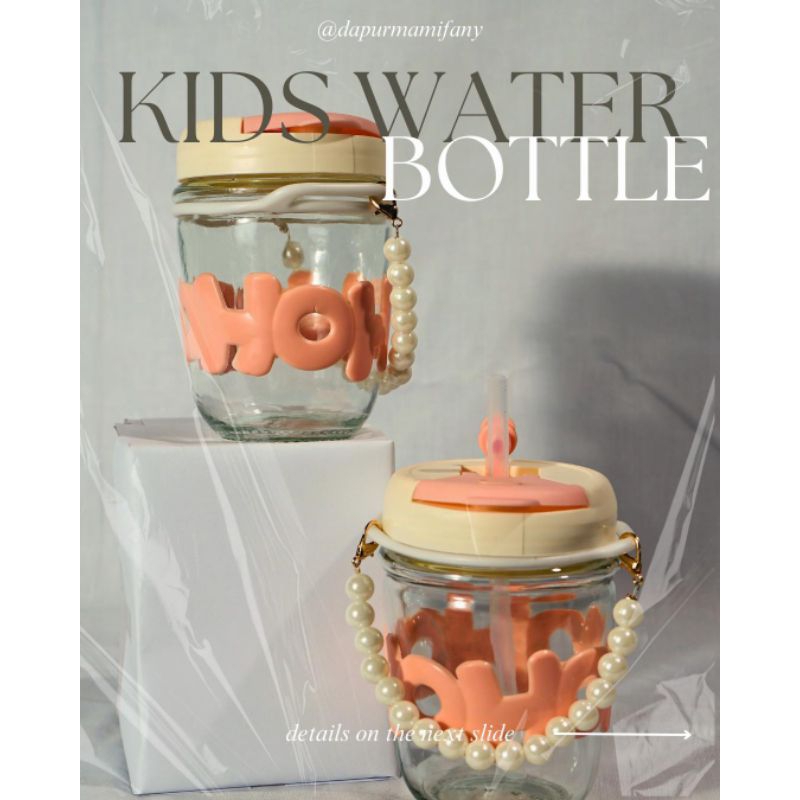 GELAS KACA HOHO//GELAS KACA AESTHETIC//GELAS MINUM // GELAS MUTIARA // GELAS LUCU