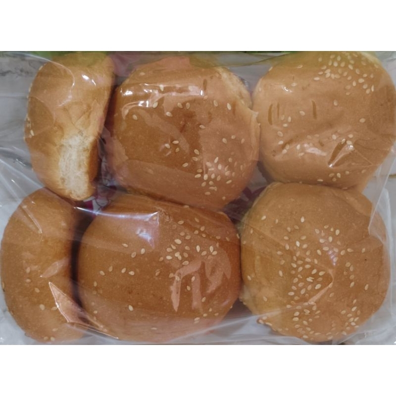 

roti burger wijen isi 10 pcs / biji