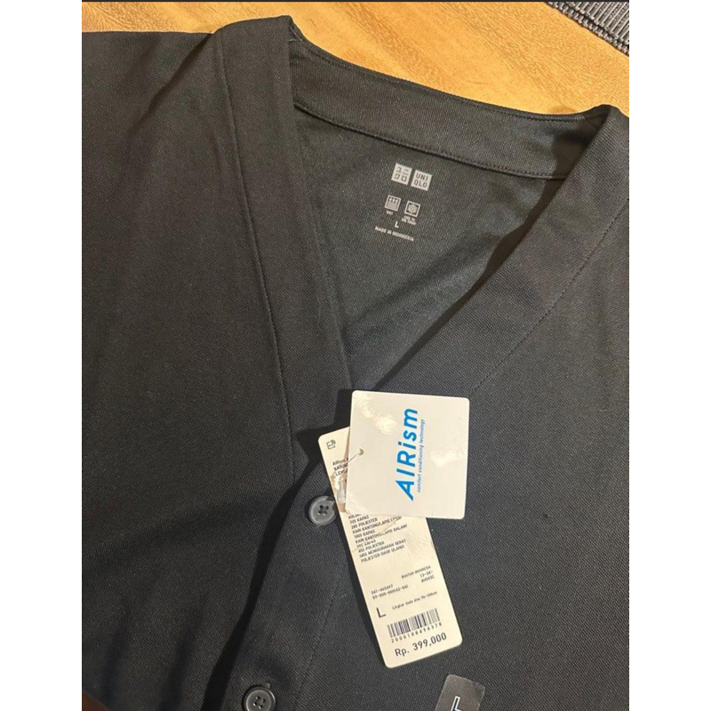 ori uniqlo cardigan pria