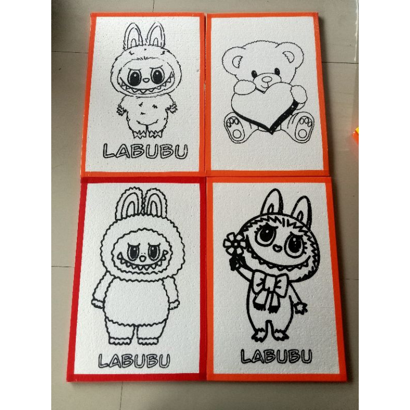 

STYROFOAM LUKIS ANAK UK JUMBO 33X50X1CM FULL LIST LAKBAN