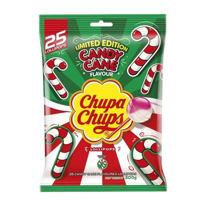 

Chupa Chups Limited Edition Candy Cane Flavour - Satuan