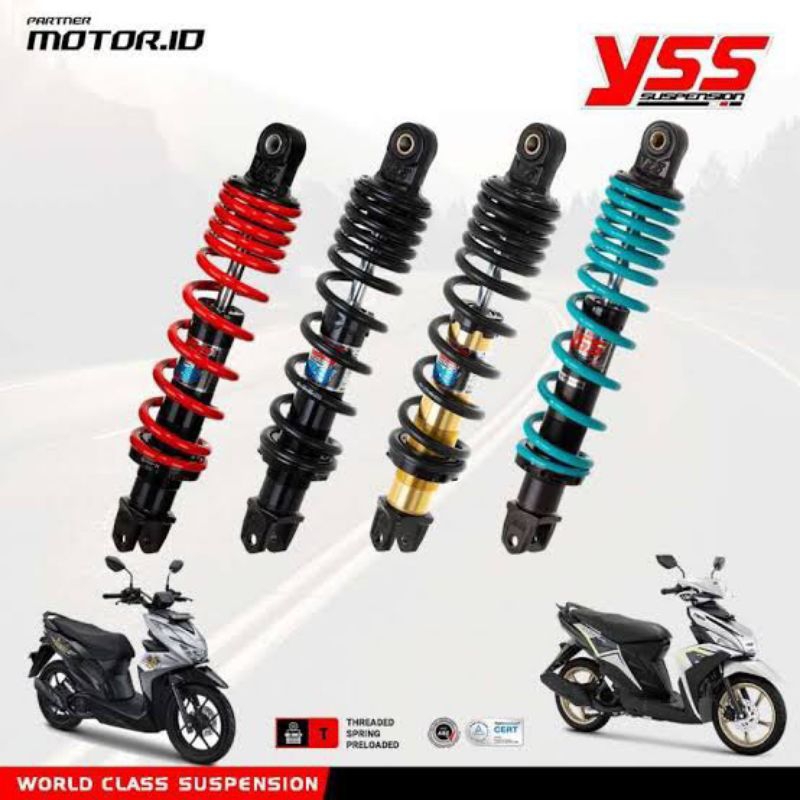 Shockbreaker YSS DTG 310 MM Mio Beat Vario Scoopy Fino original