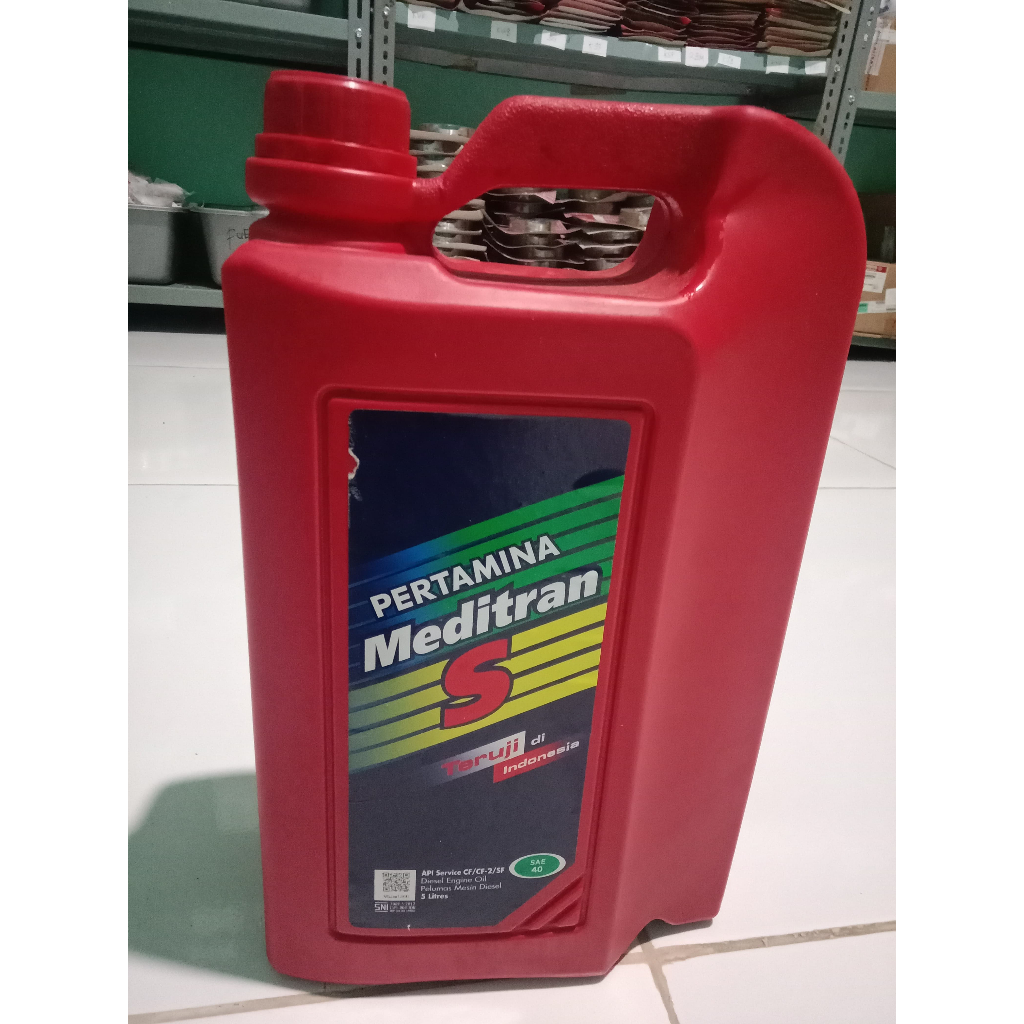 OLI MEDITRAN S 5 LITER OLI MESIN DIESEL / SOLAR PERTAMINA