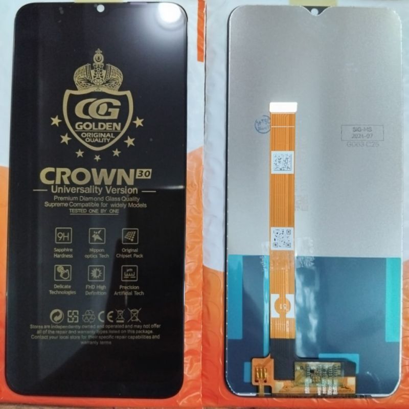 LCD OPPO A16 / A54S / Realme C25 / C25 S / NARZO 50A TOUCHSCREEN FULL SET / LCD COMPLETE ORIGINAL LC