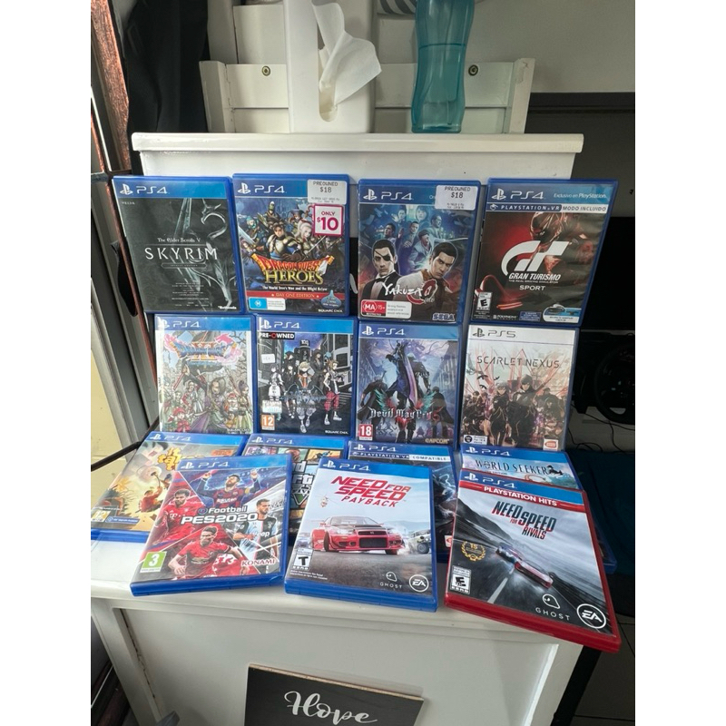 Kaset Game PS4 Original | 2nd / Bekas