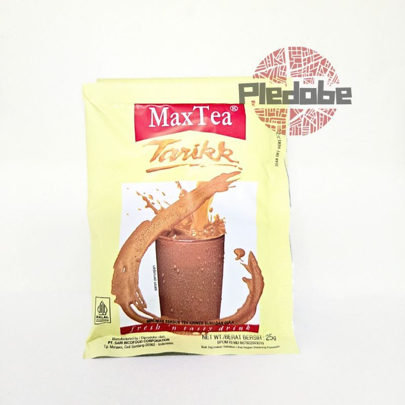 

Max Tea Teh Tarikk 25gr isi 5 Sachet