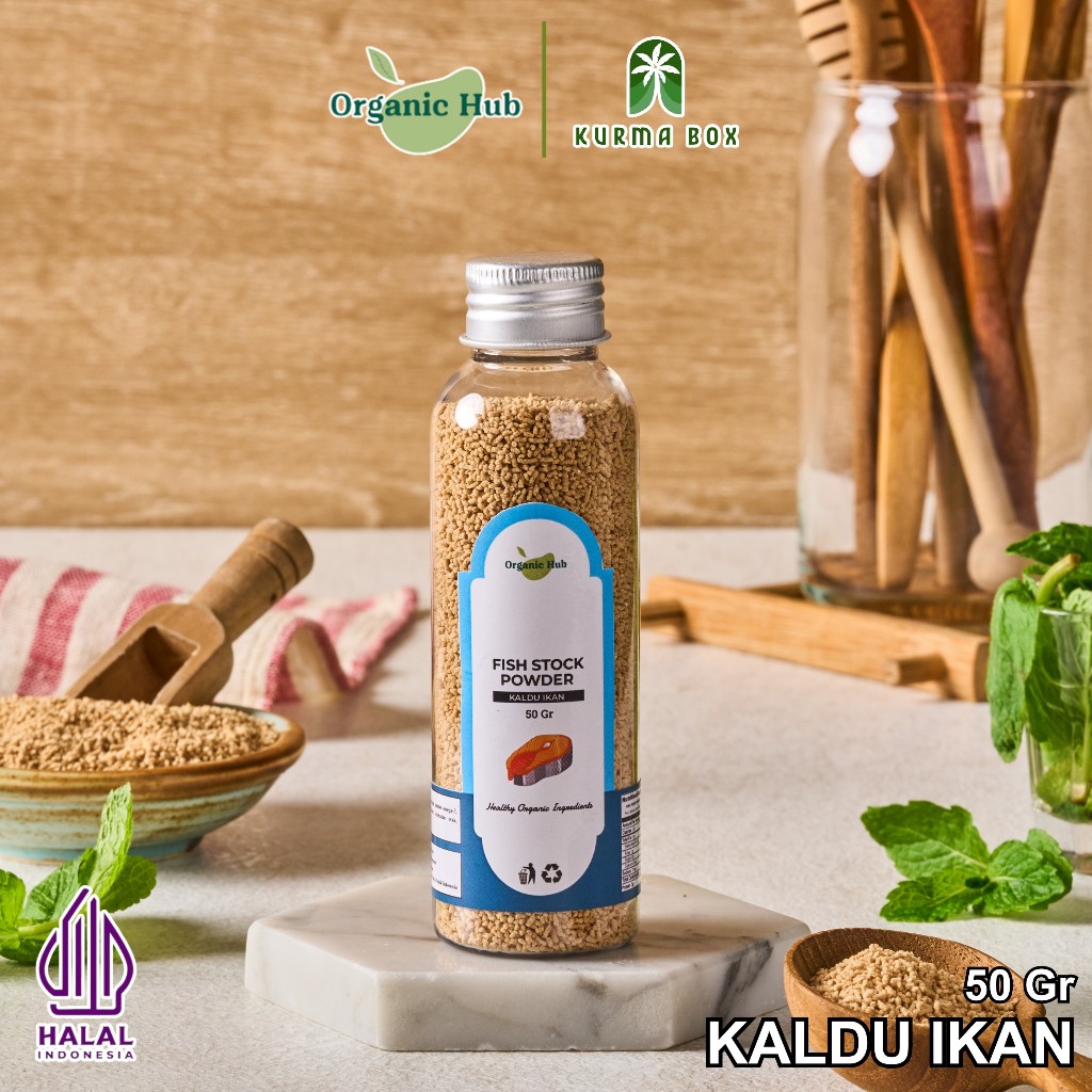 

Organic Hub Katsuo Dashi Bumbu Kaldu Ikan Ramen Udon Jepang Halal 50 gr