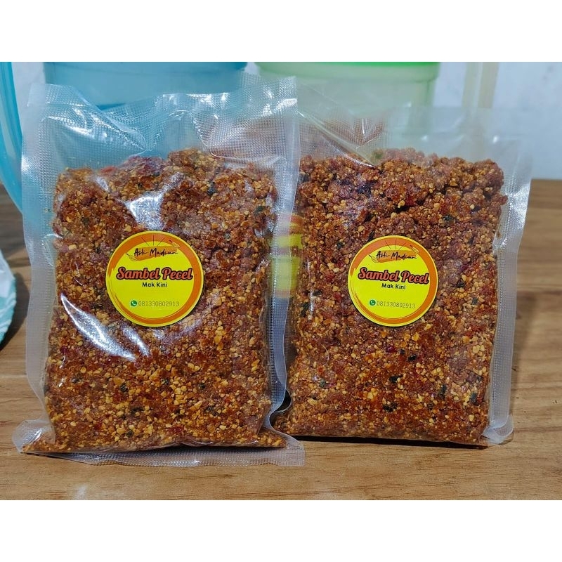 

Sambel Pecel Mak Kini Asli Madiun 1 KG