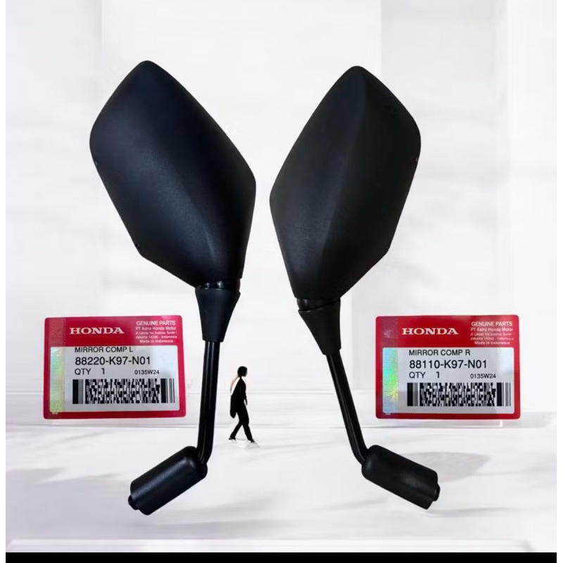 spion pcx 160 L/R carbon kevlar forged bebas request motif