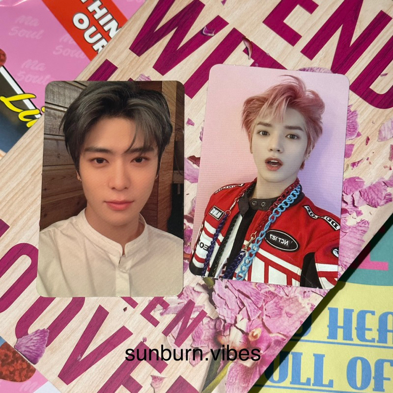 wts ready stock jaehyun jumatan & taeyong 1st player | 100% official