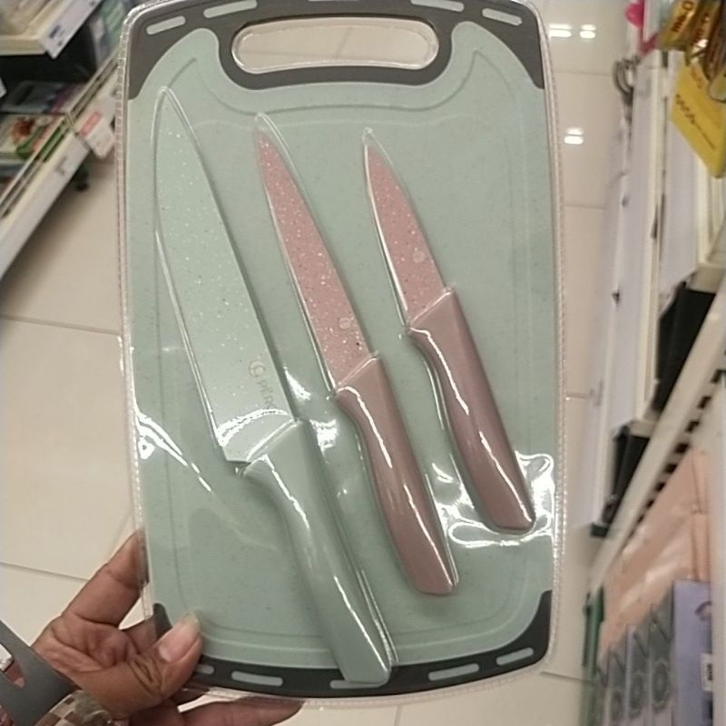 pero knife set 4 pcs pisau pero original promo
