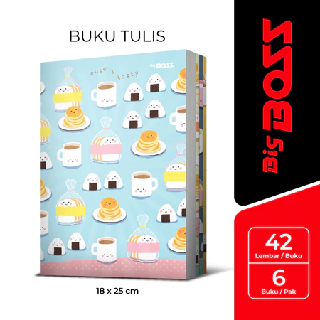 

Buku tulis sidu boxy Big Boss 42