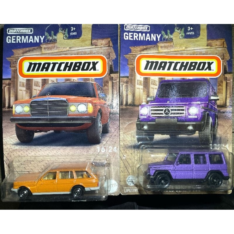 Matchbox Mercedes  Benz W123 Wagon & Matchbox Mercedes G 550