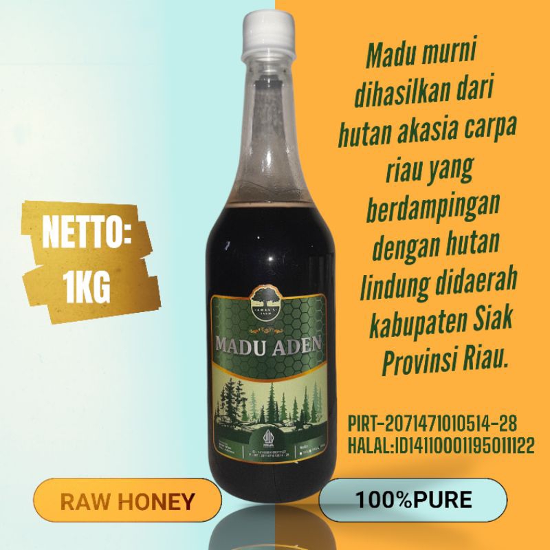 

Madu Aden Nektar Akasia Carpa 1kg