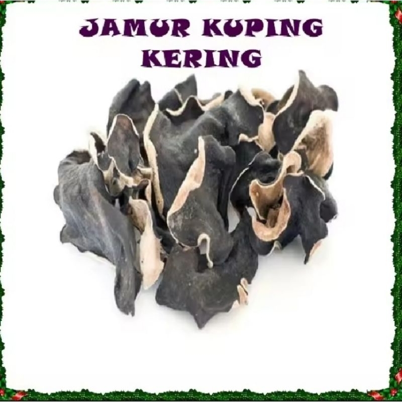 

jamur kuping kering