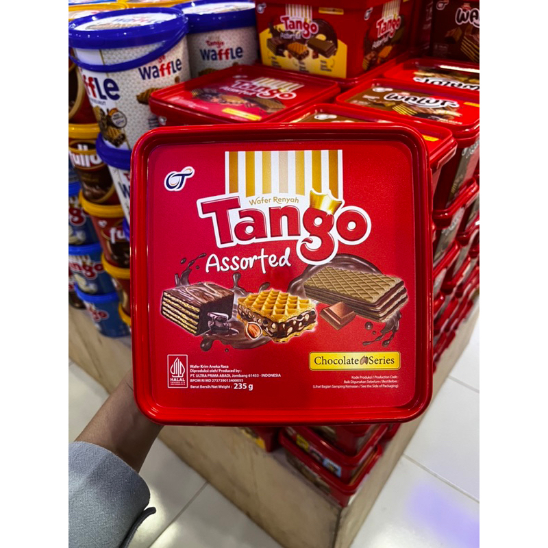 

Tango Assorted Chocolate Series 235gr | Tango Coklat | Jajan Lebaran | Jajan Murah