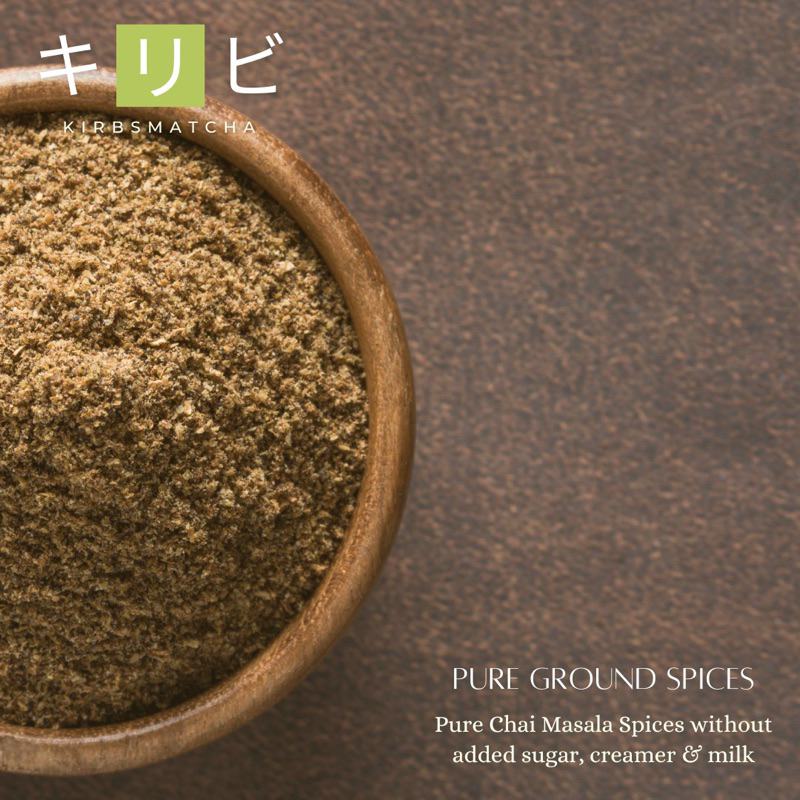 

Indian CHAI LATTE Powder Pure| Bubuk Premium Chai Masala Murni Tanpa Gula & Susu