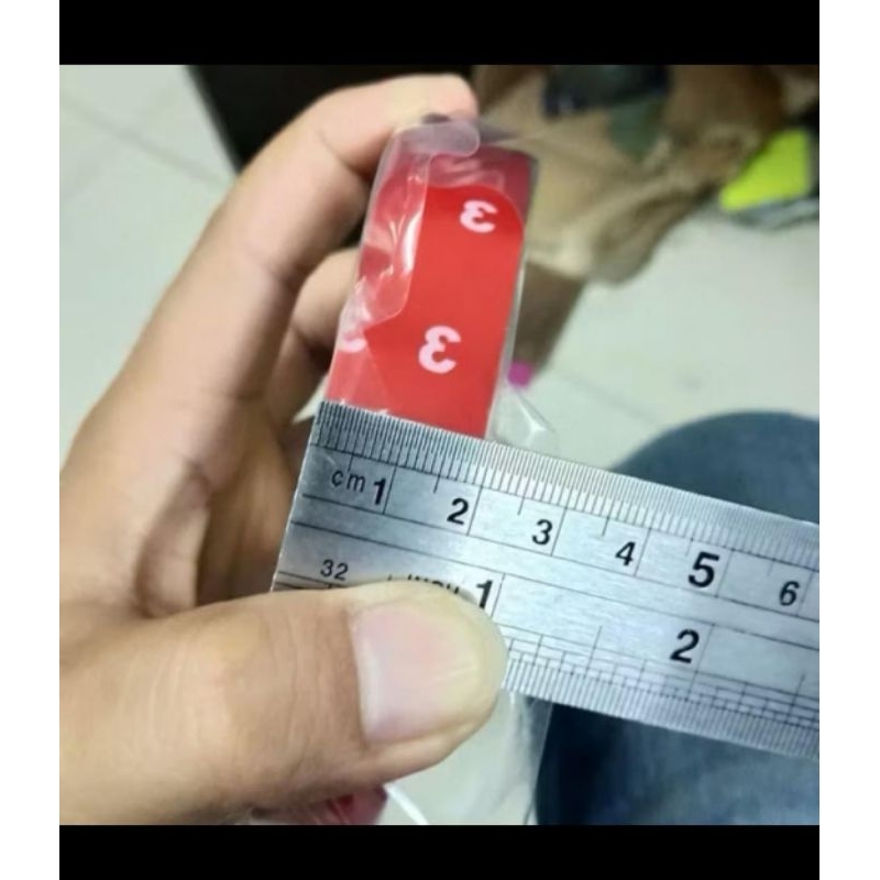 

Double Tape 3M-perekat bolak-balik -2cm x 4,5mtr