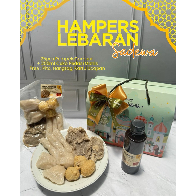 

Hampers Pempek | Hampers Makanan | Hampers Lebaran Unik