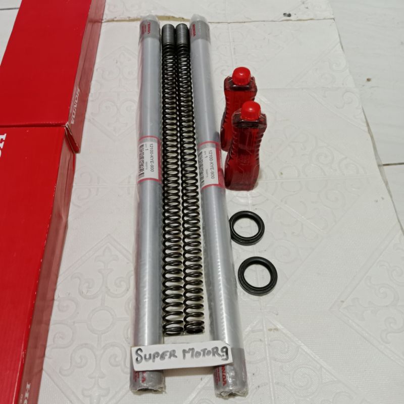Sok Depan Honda Verza CB Verza Cb Verza Sepasang Kanan Kiri Sok+Per+Sil Oli Shock (KYE)