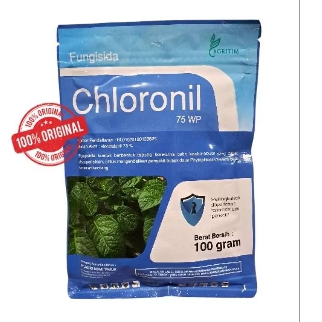 Fungisida CHLORONIL 75 WP - 100gr AGRITIM (100% Original)