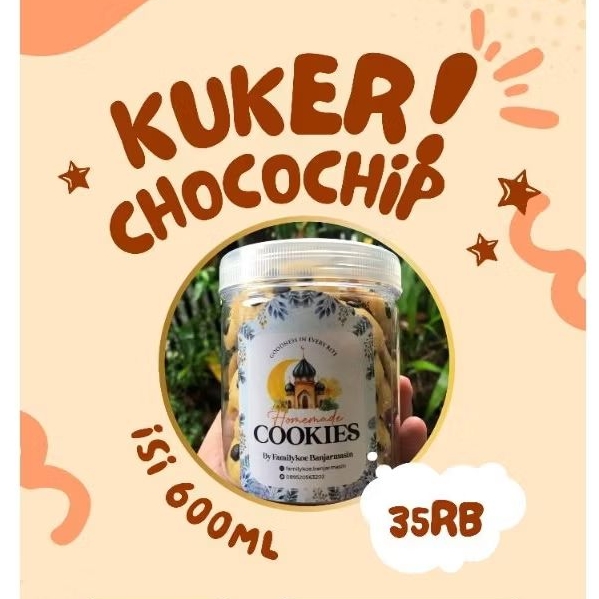

Kue Kering Chocochip 600ml (tabung)