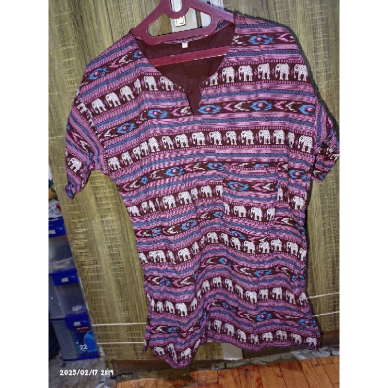 BAJU MOTIF GAJAH THAILAND PRELOV