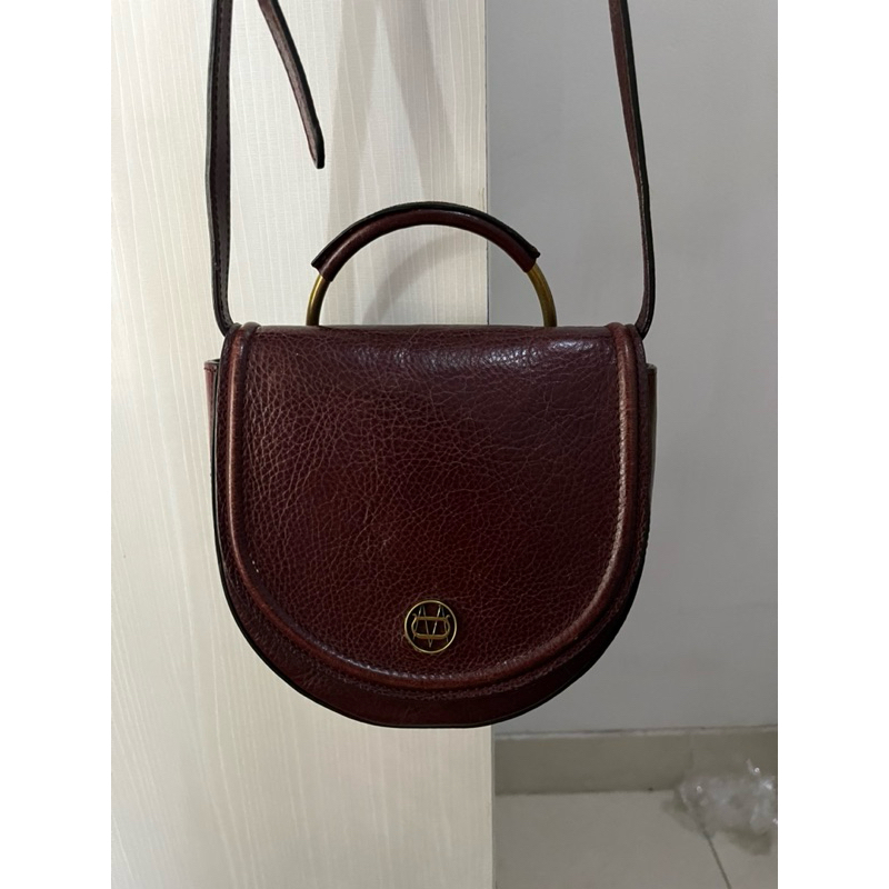 Tas Preloved Sling Bag Top Handle Massimo Dutti
