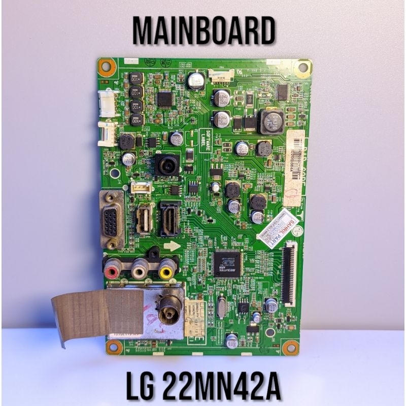 MB MAINBOARD MESIN TV - LG 22MN42A ANALOG TV